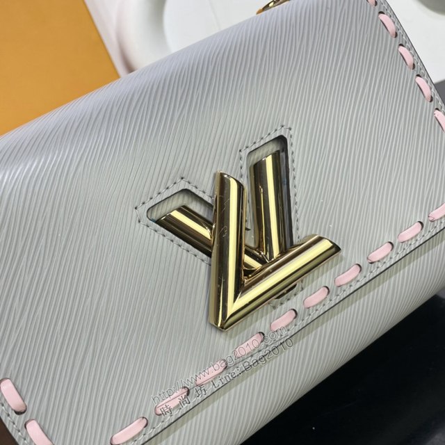 LV專櫃複刻女包 路易威登Wild at Heart膠囊系列Twist中號手袋 M58606 LV新款單肩斜挎包  ydh4398